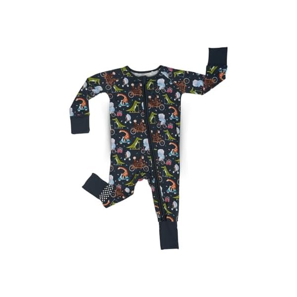 Viscose from Bamboo Baby Pajamas – Long Sleeve Onesie Baby Romper Zipper Pajamas Mittens & Footies Toddler Pjs
