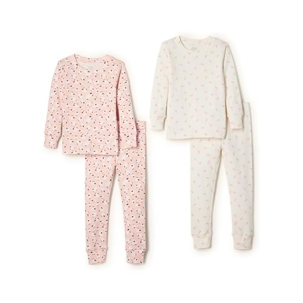 x Sofia Grainge Unisex Babies' Snug-Fit Cotton Footed Pajamas