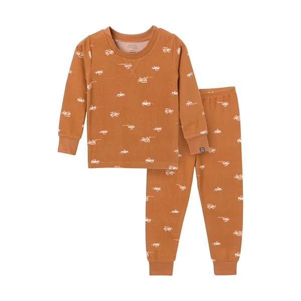 unisex-baby Hacci Snug Fit 2-piece Pajama Set